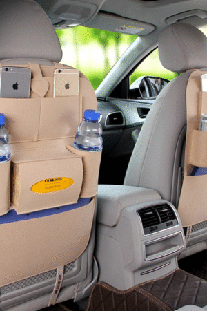 Car Seat Back Organizer (Multi-Pocket Storage Bag)