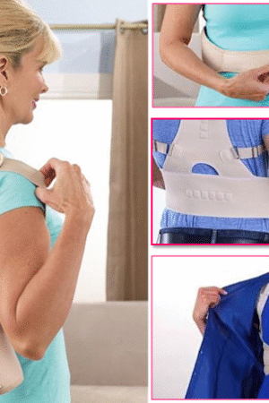Posture Corrector Back Support Belt (Upper Back & Shoulder Brace)